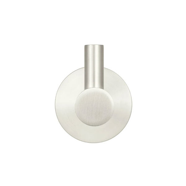 Meir Round Robe Hook Brushed Nickel - The Blue Space