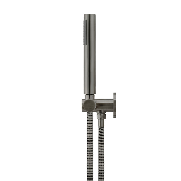 Meir Round Hand Shower on Swivel Bracket - Shadow