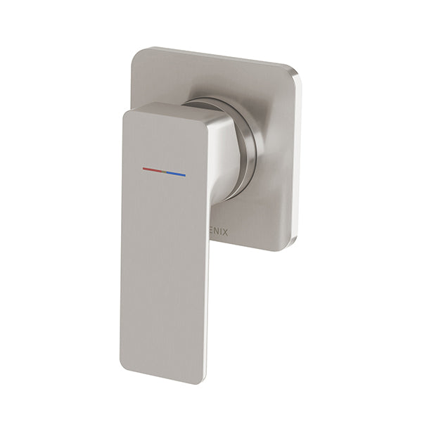 Phoenix Gloss MKII Shower / Wall Mixer Brushed Nickel